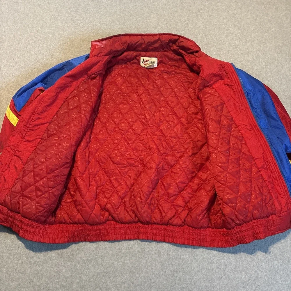 Vintage Jeff Gordon Jacket Mens M NASCAR Racing‎ Chase Authentics 90s 100% Nylon